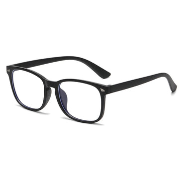 Fashion Glasses Women Square Frames Retro Eyeglasses Frame Trend Flat Eyeglasses Women Simple Anti Blue Light Computer Eyewear