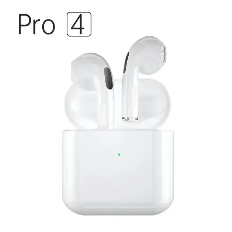 TWS Pro4 Bluetooth Earphones Wireless Earphones Mini Earphones Music Earphones for iOS Android Running Games in Ear Earphones