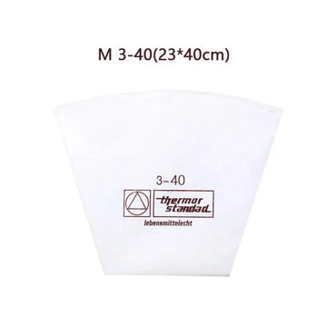 Size Reusable Cotton Pastry Bag for Icing Piping Thicken Fondant Cake Cream Baking Decoration Tool Kitchen Cookie Bakeware