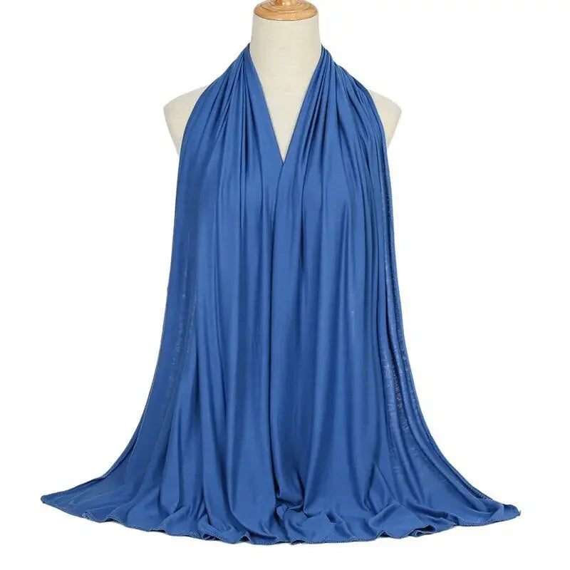 Tudung Tudung PolyesterJersey Untuk Muslimah Selendang Selendang Mudah Melar Tudung Modal Tudung Tudung Tudung Wanita Afrika Serban