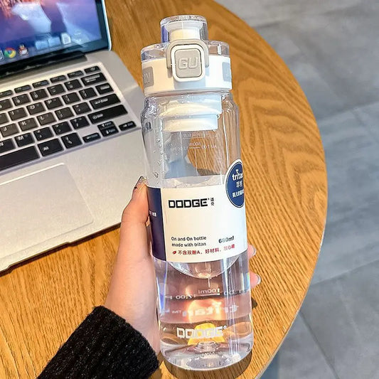 550ML/680ML Sports Fitness Water Bottle Men Student Portable Tritan Plastic Cup With Tea Separatorre Direct Drinking BPA Free