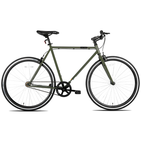 Hiland Hibrid Bike Retro Urban City Bikes Commuter Bike 700C Wheels Single Speed