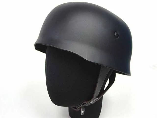 WWII Fallschirmjager M38 Helmet Keluli Dengan Pelapik Kulit Topi Payung Pasukan Kelabu Topi Keledar Perang Dunia 2 M38