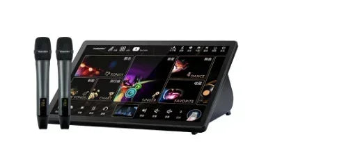 Sistem Karaoke Tahan Lama 2024 4T Premium 15.6 5in1 Reka Bentuk Baharu Telefon Mudah Alih Lagu Pilihan Pemain Karaoke Mesin Karaoke