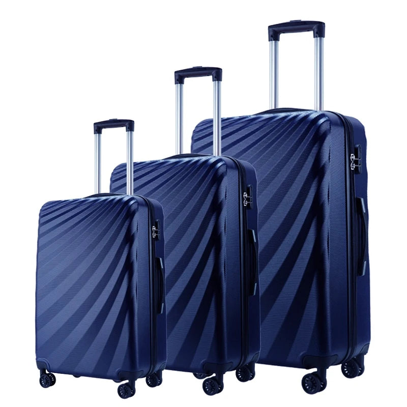 Bagasi Perjalanan Panas Beg pc beg pakaian Lelaki Rolling luggage on Wheels Jenama wanita 20/24/28 inci Beg Troli vs kotak troli