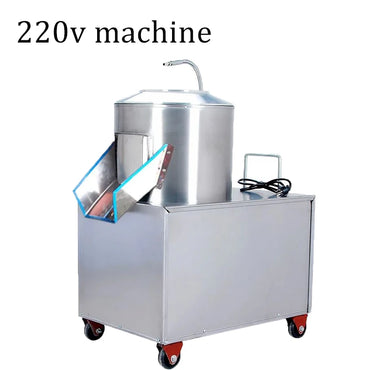 Automatic Potato Peeler Machine Yam Peeling And Slicing Machine