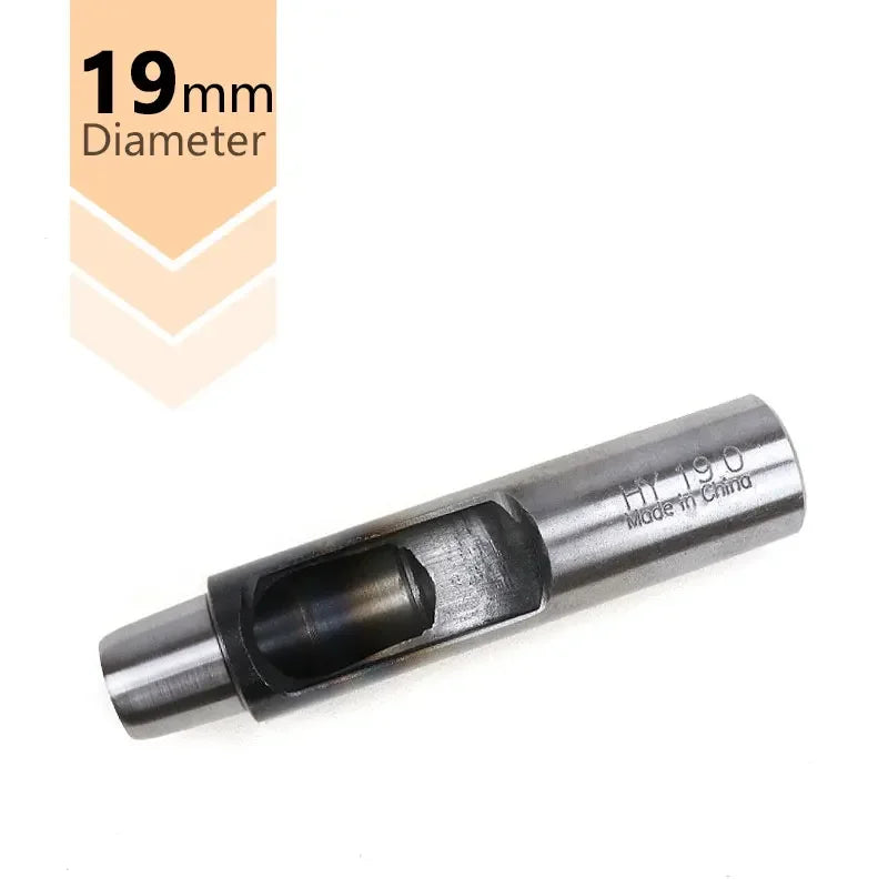0.5-20mm High Quality Leather Craft Hole Punching Tool Round Steel Knife Cut for Belts Paper Bag Metal Gaskets Plastic Puncher
