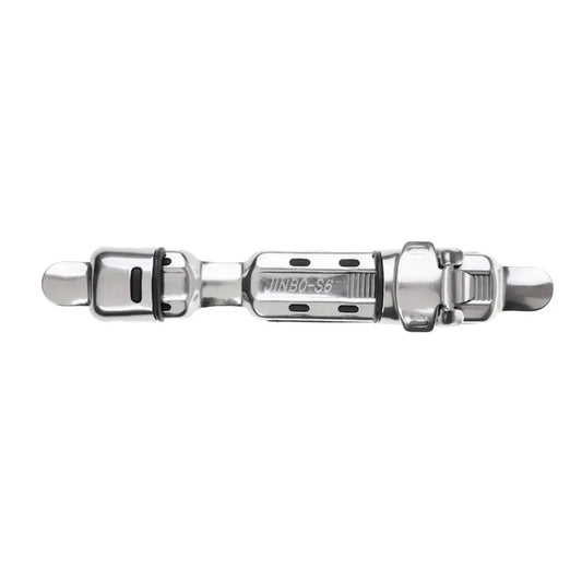 Stainless Steel Adjustable Fishing Pole Seat Fishing Rods Clip Fishing Reel Holder Fishing Reel Seat Deck Fishing Wheel Clip