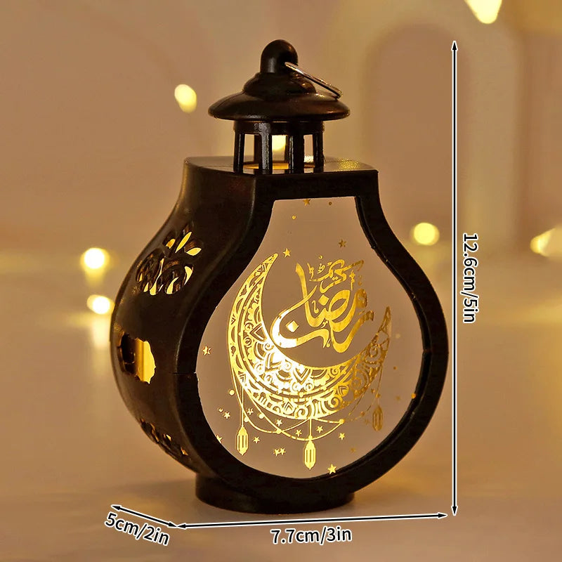 Lampu Tanglung Hiasan Ramadan 2024 Pesta Pesta Islam Islam LED Tanglung Hiasan Ramadan Kareem Untuk Aksesori Rumah