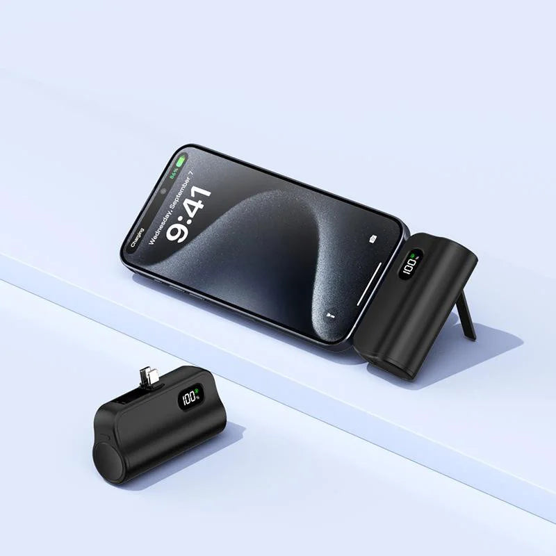 Bank Kuasa Kapsul Xiaomi 50000mAh Poket Power Bank 120W Fast Charge Mini Portable Power Bank Sesuai untuk iPhone dan Android