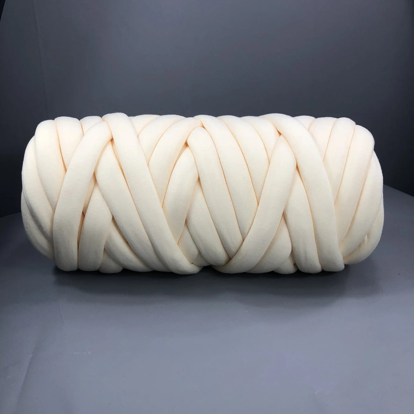 Hand Knitting Spin Coarse Thread DIY Pet Nest Thick Chunky Yarn Cotton Wool Tube Crochet Yarn Soft Bulky Arm Roving Blanket