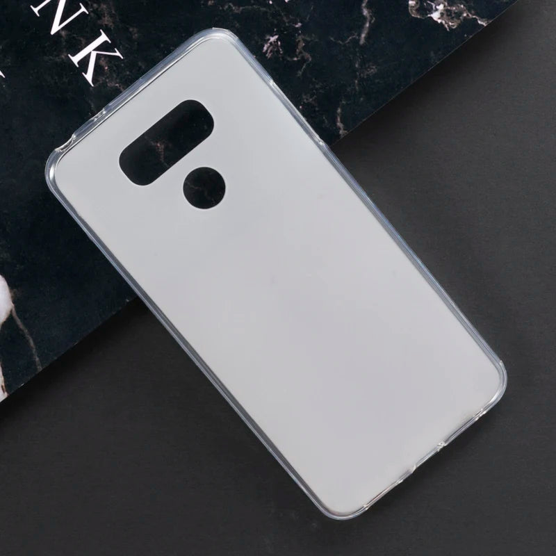 For LG G6 Gel Pudding Silicone Phone Protective Back Shell For LG G6 Soft TPU Case