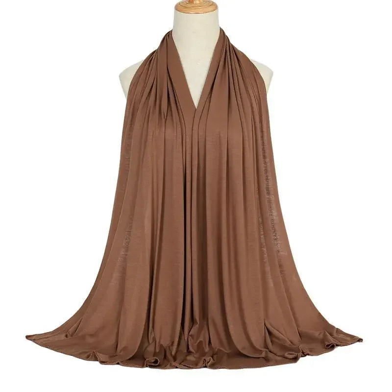 Tudung Tudung PolyesterJersey Untuk Muslimah Selendang Selendang Mudah Melar Tudung Modal Tudung Tudung Tudung Wanita Afrika Serban