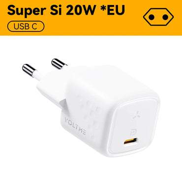 VOLTME 20W Mini USB Type C Pengecas Pengecas Cepat Pengecas Cepat QC4.0 3.0 untuk iPhone 12 Pro Samsung Xiaomi Pengecas Telefon