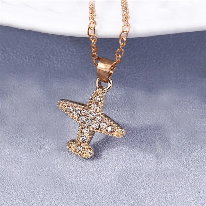 Fashion Cross Necklace for Women Men Gold Silver Color Dazzling Crystal Jesus Crucifix Necklace Christian Jewelry Wholesale