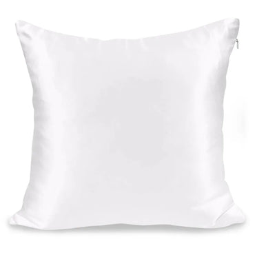 1pc Pillowcase Super Soft Imitated Satin Silk Pillowcase with Zipper for Hair and Skin Breathable Both Sides Silk Pillow Case