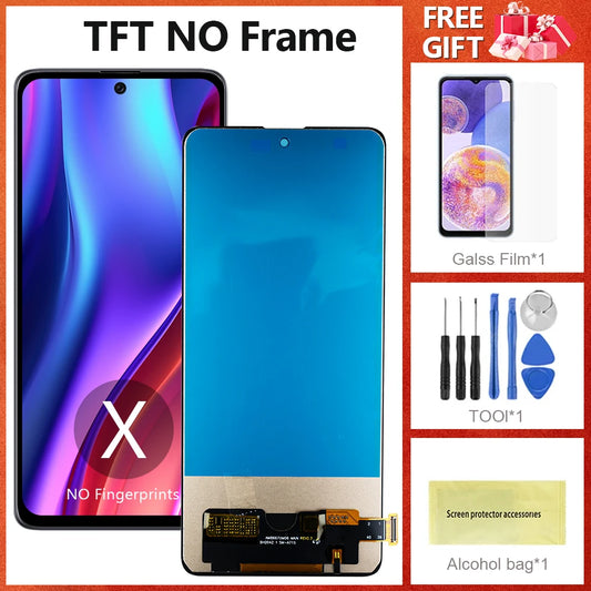 Super AMOLED For Samsung Galaxy A715 LCD Display Touch Screen Digitizer Assembly LCD For Samsung Galaxy A71 A715F Replacement