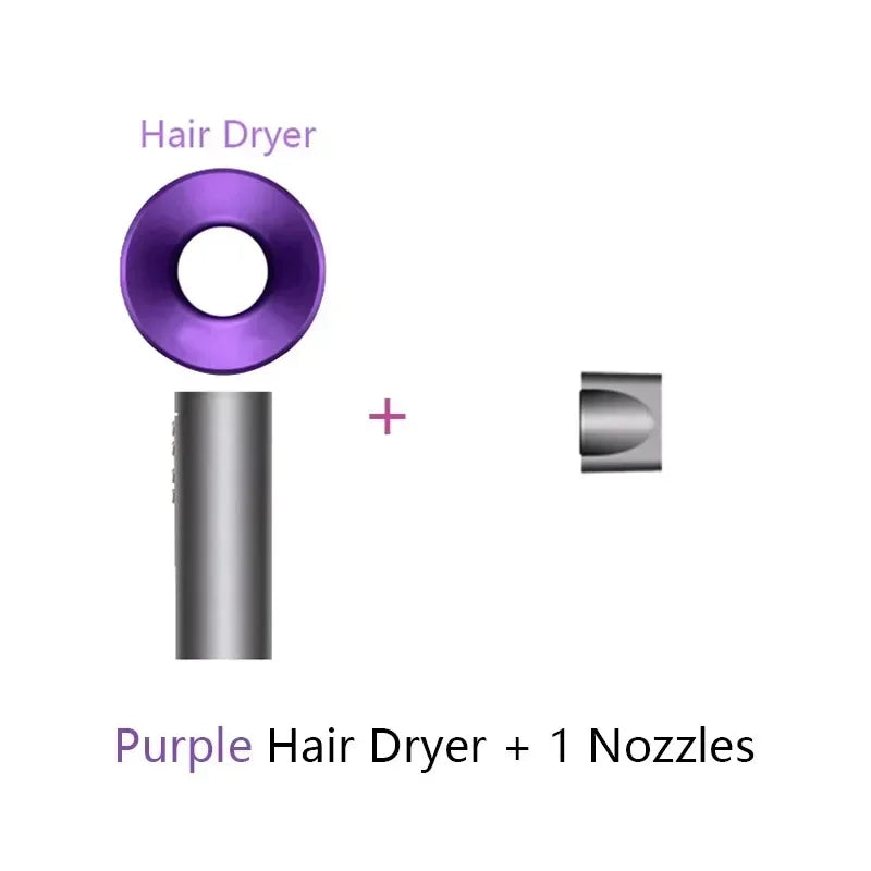 Professional Leafless Electric Hair Dryer Machine Negative Ions 220v Air Blower Super Ionic Blow Dryer 5 in 1 Styling Tools