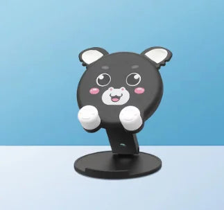 Mobile Phone Holder Tablets Desk Stand Cute Resin Animal For iPad Smartphone Cat Dog Ornament Home Tabletop Decor Statues