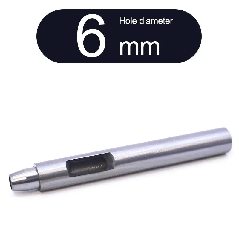 0.5-20mm High Quality Leather Craft Hole Punching Tool Round Steel Knife Cut for Belts Paper Bag Metal Gaskets Plastic Puncher