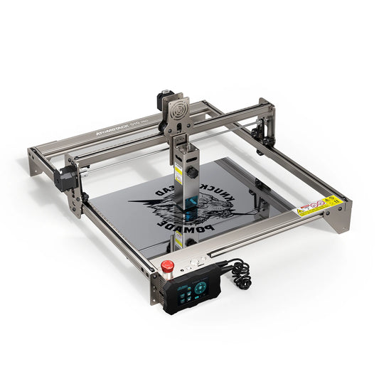 AtomStack S10 Pro Laser Engraver 10W Optical Power Fixed-Focus CNC Offline DIY Metal Engraving Wood Acrylic Cutting Machine