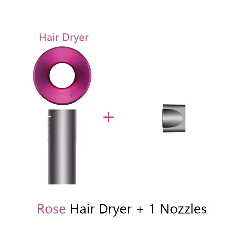 Professional Leafless Electric Hair Dryer Machine Negative Ions 220v Air Blower Super Ionic Blow Dryer 5 in 1 Styling Tools