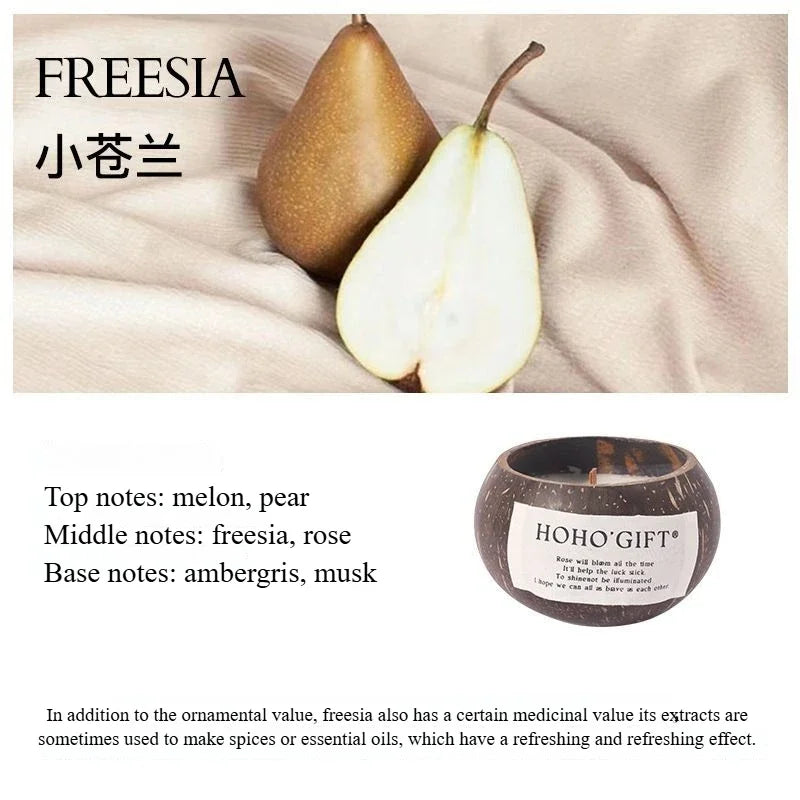 BISIK | Lilin Vanila Kelapa, Lilin Wangi, Lilin Soya, Lilin Aromaterapi, Lilin Lilin Soya, Lilin untuk Wangian Rumah
