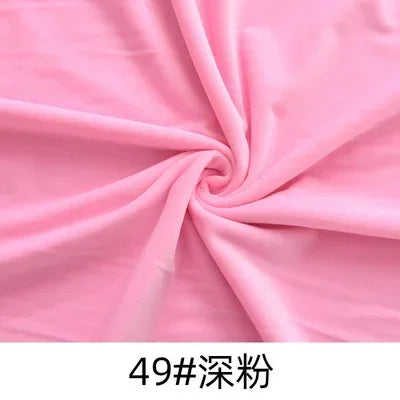 50x50cm/150x50cm 1mm Crystal Velvet Doll Skin Fabric For Short Plush Doll Skin Fabric Pillow DIY Handmade Cloth TJ987