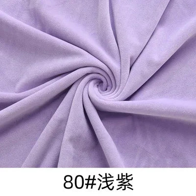 50x50cm/150x50cm 1mm Crystal Velvet Doll Skin Fabric For Short Plush Doll Skin Fabric Pillow DIY Handmade Cloth TJ987