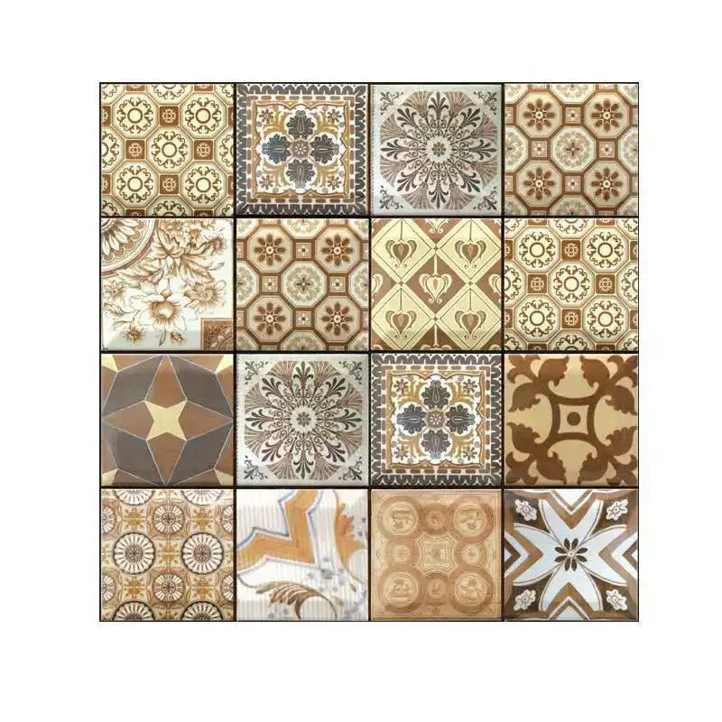 10 Keping Pelekat Dinding Pelekat Diri 3D 30x30cm Kertas Dinding PVC Kalis Air Mural Seni Dinding Boleh Alih untuk Hiasan Ruang Tamu Rumah DIY