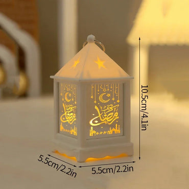 Ramadan Decoration Lantern Light 2024 Islamic Muslim Festival Party LED Lantern Ramadan Kareem Decorations For Home Accessories