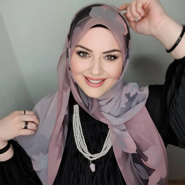 Hijab Abaya Chiffon Hitam Hijab Untuk Wanita Abaya Jersi Selendang Serban Pakaian Muslim Serban Wanita Balut Kepala Panjang Segera