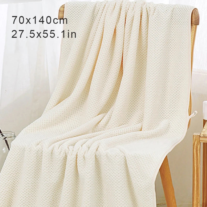 Tuala Mandian Rumah untuk Tuala Microfiber Badan untuk Gim Tebal, Sangat Menyerap - Sesuai untuk Pantai, Mandian dan Gim