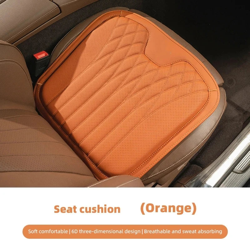 1Pcs Memory Foam Non-Slip Car Seat Cushion For Office and Gaming Chairs - Supports Lumbar and Waist - Soft and Comfortable