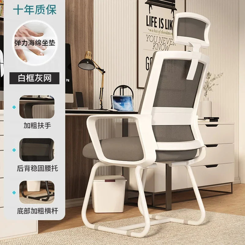 Perjudian Mewah Kerusi Pejabat Belakang Belajar Komputer Kerusi Meja Ergonomik Asrama Lelaki Hiasan Perabot Rumah Silla De Oficina