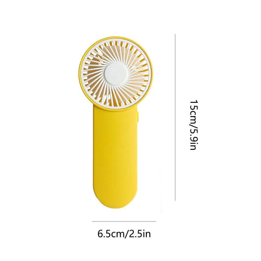 Kipas Elektrik Pegang Tangan Dikuasakan Bateri Kipas Penyejuk Bergaya Mudah Alih Kipas Pegang Tangan Peribadi Kipas Penyejuk Senyap Comel untuk Perjalanan