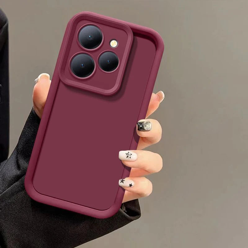 Untuk Tecno Spark Go 2024 Kes Tecno Pop8 Kes Telefon Tecno Pop 8 Meliputi BG6 BG6h Mewah Candy Matte Soft Cover