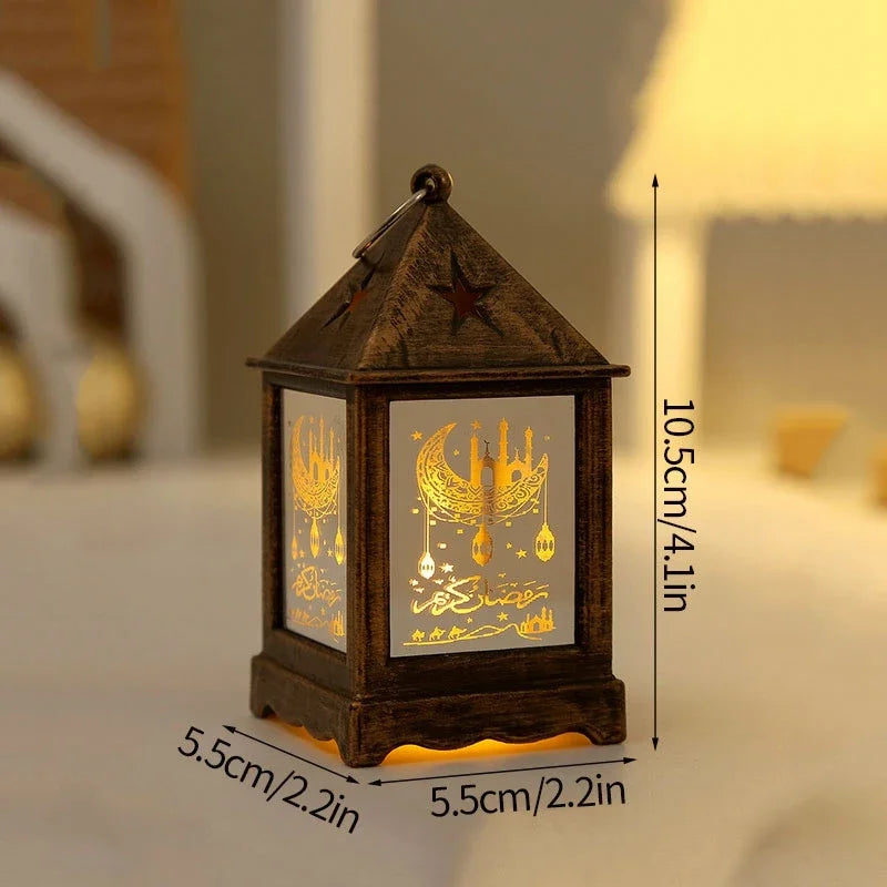 Lampu Tanglung Hiasan Ramadan 2024 Pesta Pesta Islam Islam LED Tanglung Hiasan Ramadan Kareem Untuk Aksesori Rumah