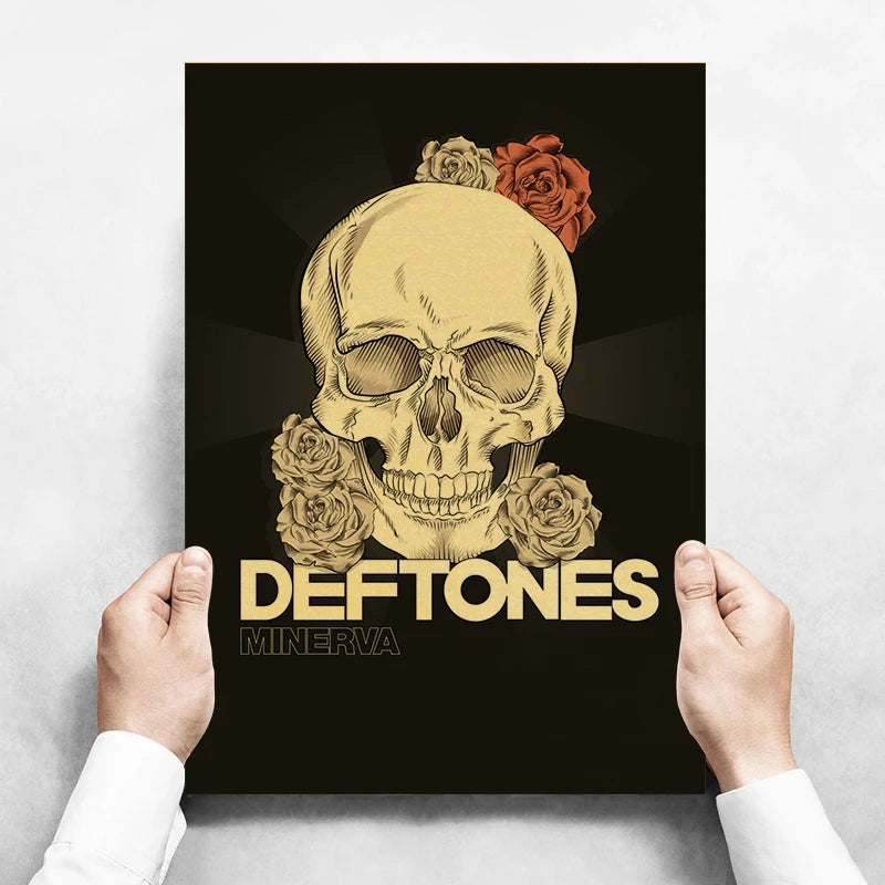 Mitski Drake Deftones Band Girl Lovers Poster Album Muzik EstetikRapper Kanvas Lukisan Poster Hiasan Dinding Bilik untuk Dinding