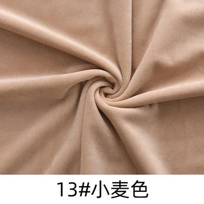 50x50cm/150x50cm 1mm Crystal Velvet Doll Skin Fabric For Short Plush Doll Skin Fabric Pillow DIY Handmade Cloth TJ987