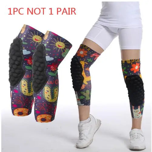 1PC Children's anti-collision knee pads EVA Outdoor Sports Basketball knee braces Patella Support StrongCompression Protection