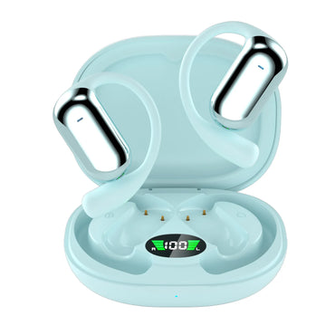 Fon Telinga Wayarles Sukan Dengan Fon Telinga Wayarles 5.4 Kualiti Bunyi Tinggi Dengan Cangkuk Telinga Sukan 50H Fon Telinga Fon Telinga Wayarles