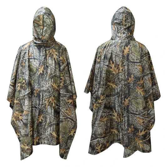 Man Military Impermeable Zipper Camo Raincoat Waterproof Rain Coat Men Raincoat Women Awning Tent Rain Motorcycle Rain Poncho