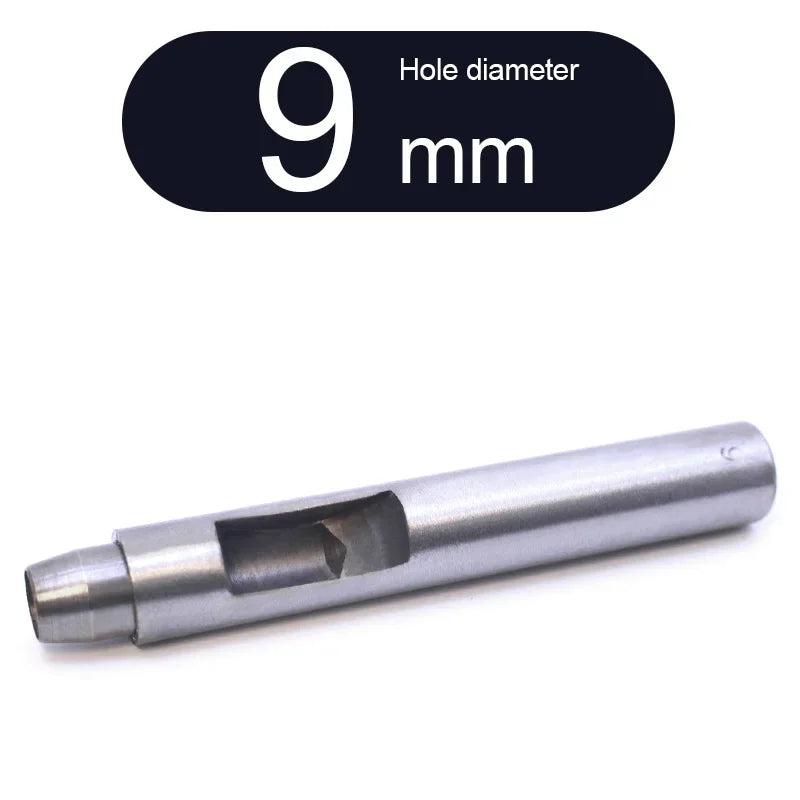 0.5-20mm High Quality Leather Craft Hole Punching Tool Round Steel Knife Cut for Belts Paper Bag Metal Gaskets Plastic Puncher