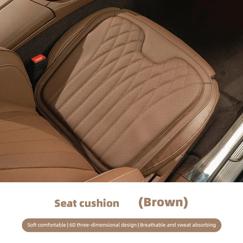 1Pcs Memory Foam Non-Slip Car Seat Cushion For Office and Gaming Chairs - Supports Lumbar and Waist - Soft and Comfortable