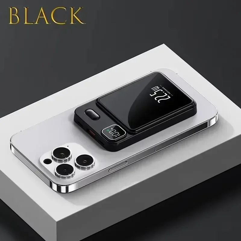 Bank kuasa magnet wayarles baharu 10000mAh Bank kuasa Magsafe 22.5W pengecasan super pantas sesuai untuk iPhone Samsung Huawei Xiaomi