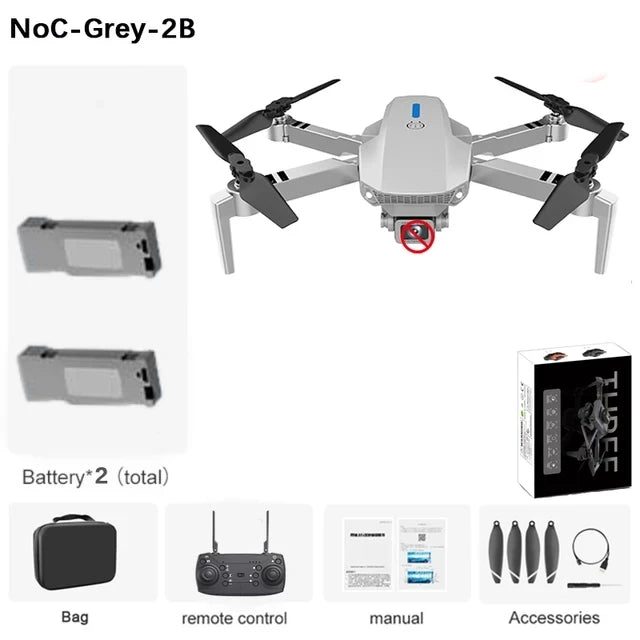 Dron M12 untuk Kanak-kanak Mini Dron dengan Kamera untuk Dewasa 4K HD Dron Simulator Barang Hebat WIFI FPV Hadiah Mainan Pemula Jejak Penerbangan