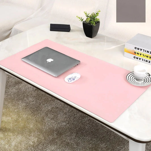 Pad Tetikus Besar Alas Tetikus Permainan XXL Kalis Air PU Kulit Tikar Tetikus PC Pemain Mause Tikar Meja PC Alas Papan Kekunci Aksesori Permainan