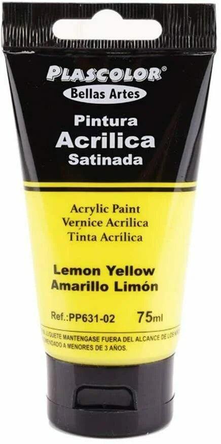 Pinturas Acrílicas untuk Manualidades y Uso Profesional, Colores, 75ML