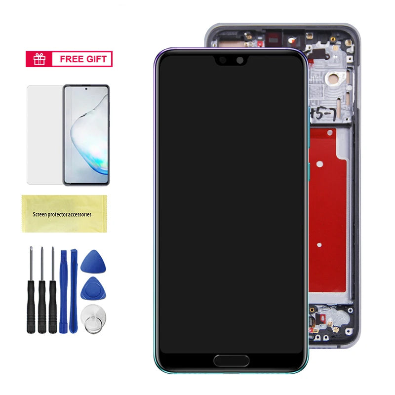6.1'' Display For Huawei P20 Pro LCD Display Touch Screen Digitizer Assembly For Huawei P20 Pro CLT-L09 CLT-L29 LCD Screen